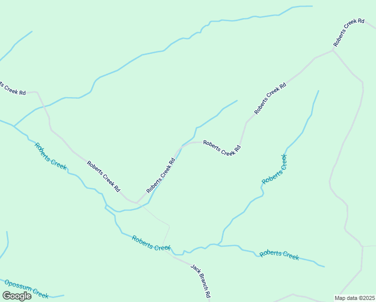 map of restaurants, bars, coffee shops, grocery stores, and more near 2107 Roberts Creek Road in Waverly