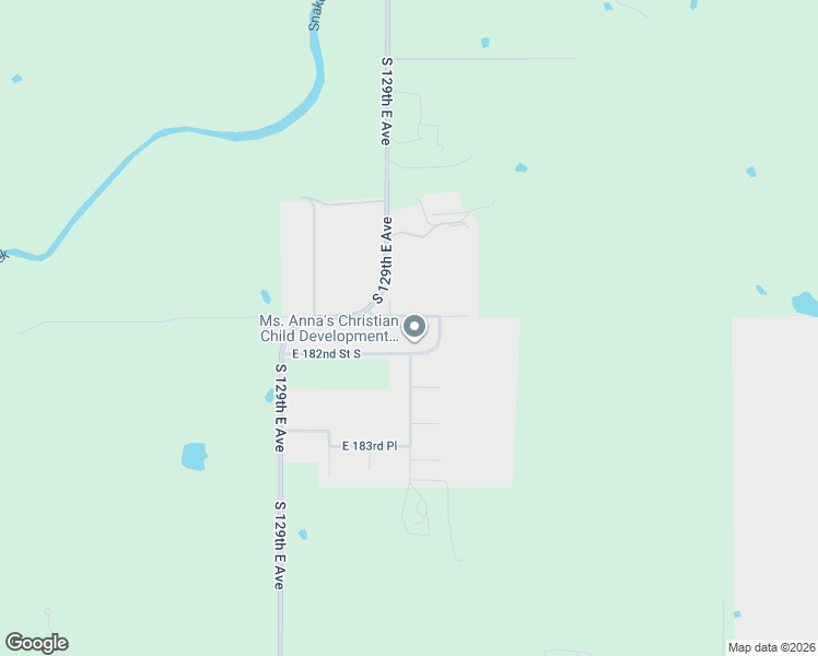 map of restaurants, bars, coffee shops, grocery stores, and more near 12954 East 181st Street South in Bixby