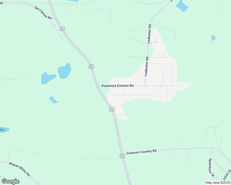 map of restaurants, bars, coffee shops, grocery stores, and more near 3121 Nance Country Drive in Climax