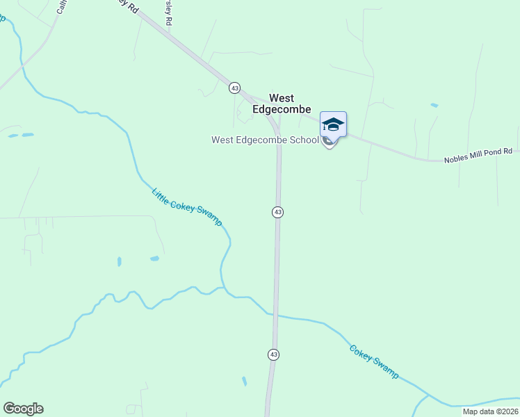 map of restaurants, bars, coffee shops, grocery stores, and more near 13421 North Carolina 43 in Rocky Mount