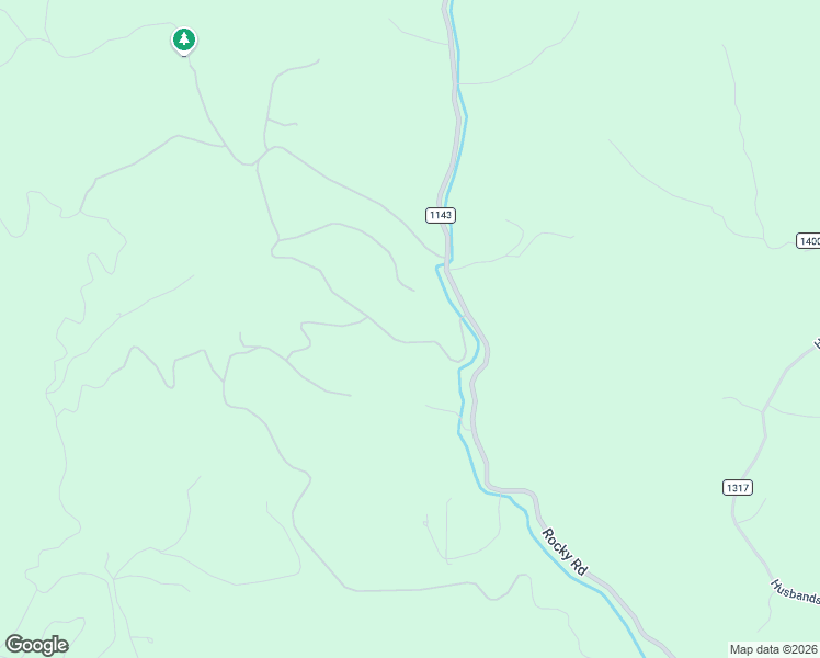 map of restaurants, bars, coffee shops, grocery stores, and more near 1362 Round Mountain Parkway in Lenoir