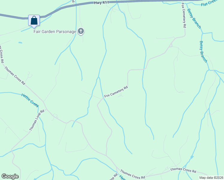 map of restaurants, bars, coffee shops, grocery stores, and more near 381 Fox Cemetery Road in Pigeon Forge