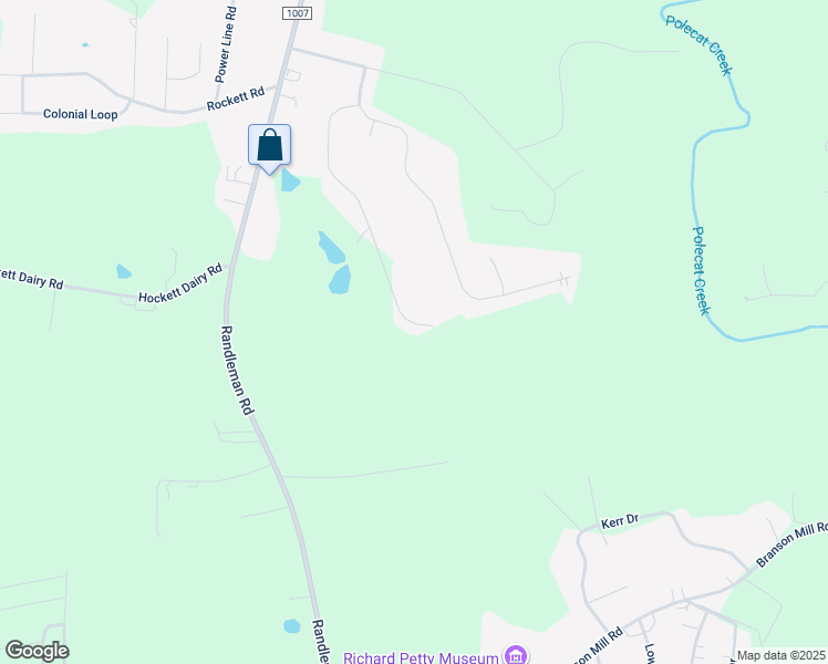 map of restaurants, bars, coffee shops, grocery stores, and more near 6797 Kelly Coltrane Drive in Randleman