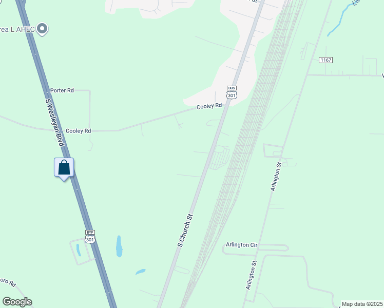 map of restaurants, bars, coffee shops, grocery stores, and more near 213-299 Adamsville Court in Rocky Mount