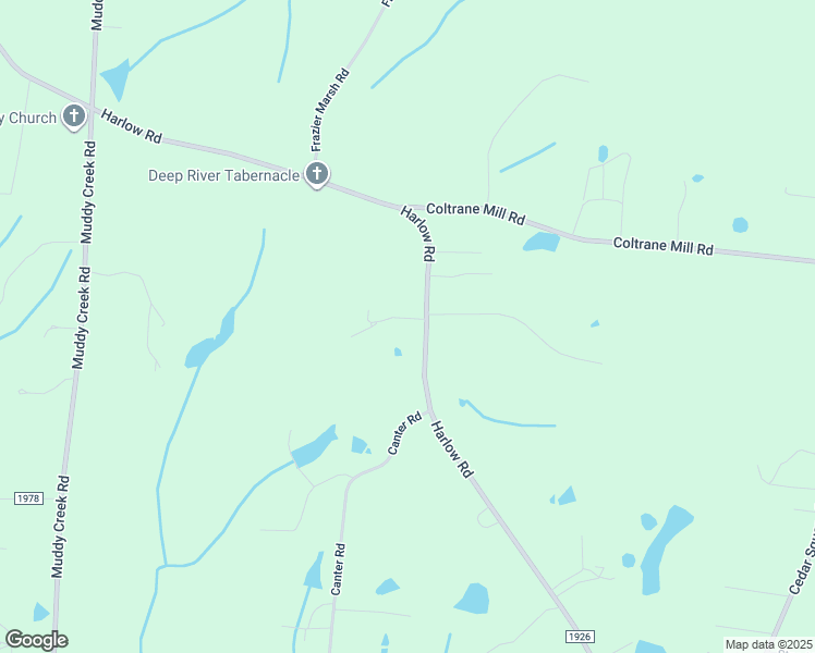 map of restaurants, bars, coffee shops, grocery stores, and more near 8185 Harlow Road in Archdale