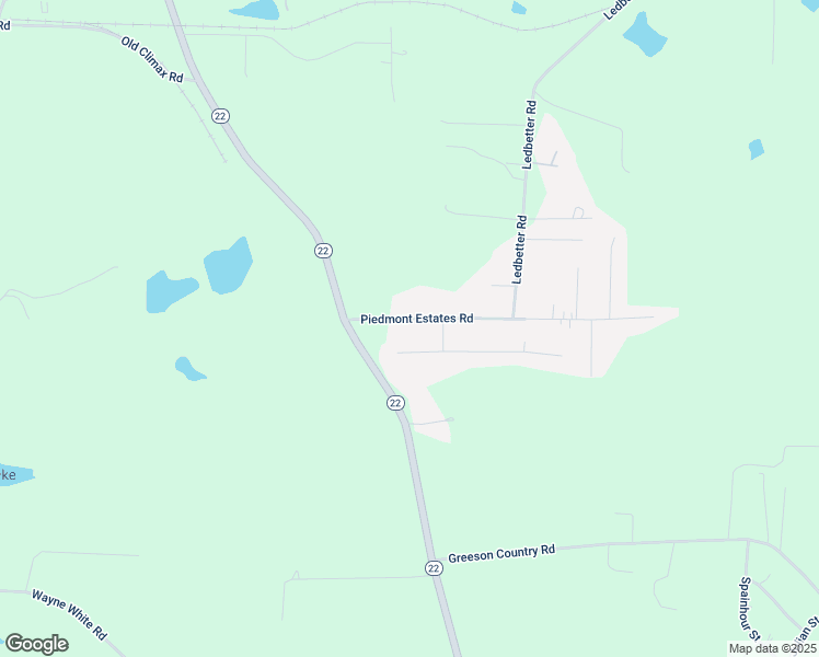 map of restaurants, bars, coffee shops, grocery stores, and more near 3121 Nance Country Drive in Climax