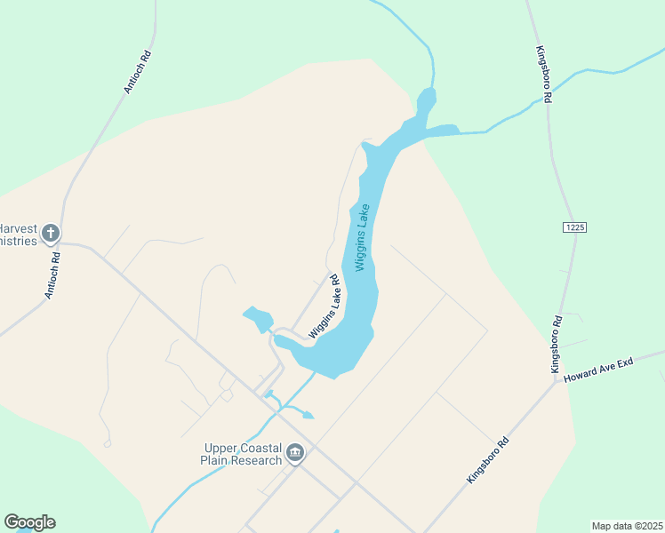 map of restaurants, bars, coffee shops, grocery stores, and more near Wiggins Lake Road in Edgecombe County