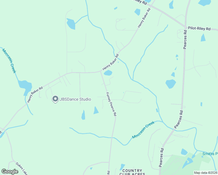 map of restaurants, bars, coffee shops, grocery stores, and more near 115 Furney Pearce Road in Zebulon