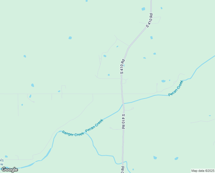 map of restaurants, bars, coffee shops, grocery stores, and more near 19029 South 410 Road in Hulbert