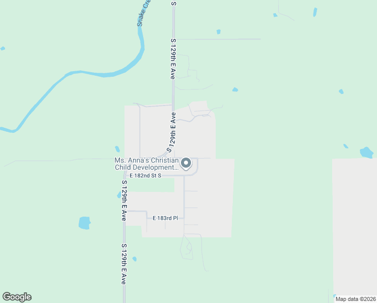 map of restaurants, bars, coffee shops, grocery stores, and more near 12954 East 181st Street South in Bixby