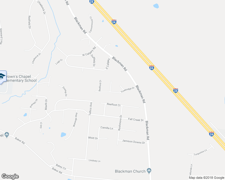 map of restaurants, bars, coffee shops, grocery stores, and more near 102 Worchester Court in Murfreesboro