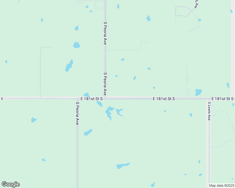 map of restaurants, bars, coffee shops, grocery stores, and more near 1485 East 181st Street South in Mounds