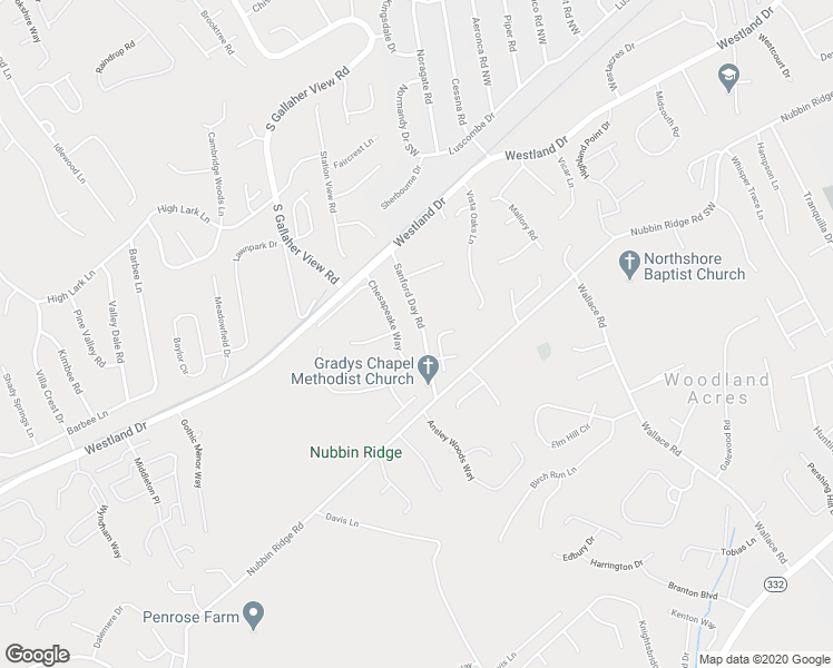 map of restaurants, bars, coffee shops, grocery stores, and more near 843 Sanford Day Road in Knoxville