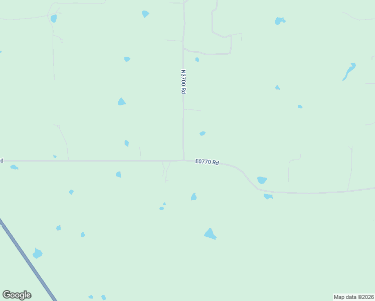 map of restaurants, bars, coffee shops, grocery stores, and more near 18009 N3700 Road in Bristow