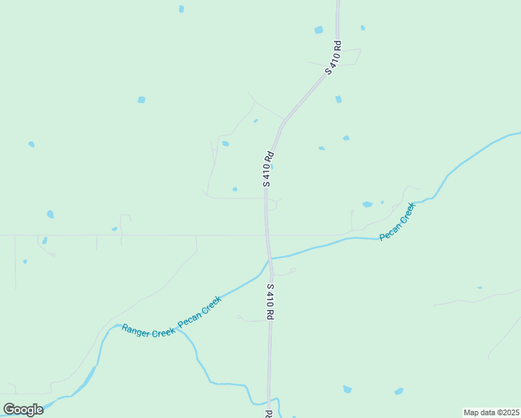 map of restaurants, bars, coffee shops, grocery stores, and more near 19029 South 410 Road in Hulbert
