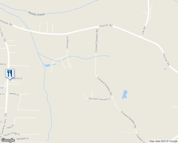 map of restaurants, bars, coffee shops, grocery stores, and more near 1167 Conard Sowers Road in Lexington