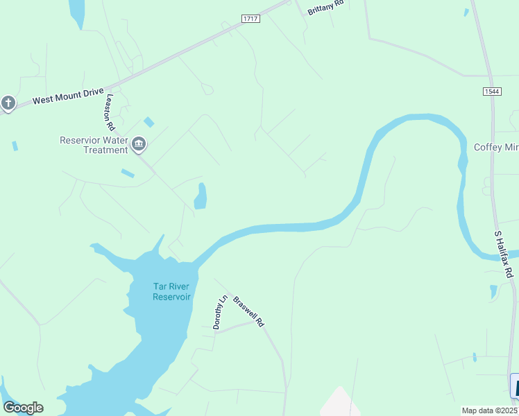 map of restaurants, bars, coffee shops, grocery stores, and more near Picturesque Trail in Rocky Mount