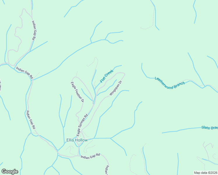 map of restaurants, bars, coffee shops, grocery stores, and more near 2343 Wingspan Drive in Sevierville