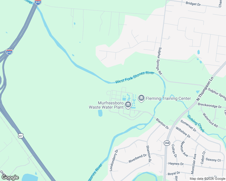 map of restaurants, bars, coffee shops, grocery stores, and more near 2032 Blanton Drive in Murfreesboro