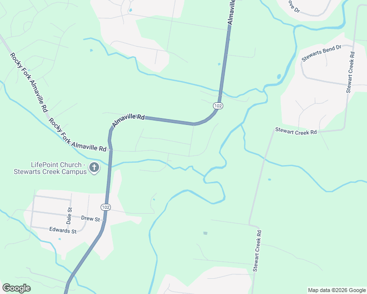 map of restaurants, bars, coffee shops, grocery stores, and more near 7006 Silver Fox Street in Smyrna