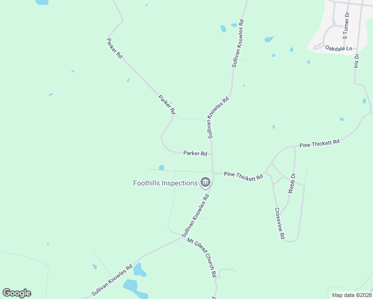 map of restaurants, bars, coffee shops, grocery stores, and more near 1688 Parker Road in Sparta