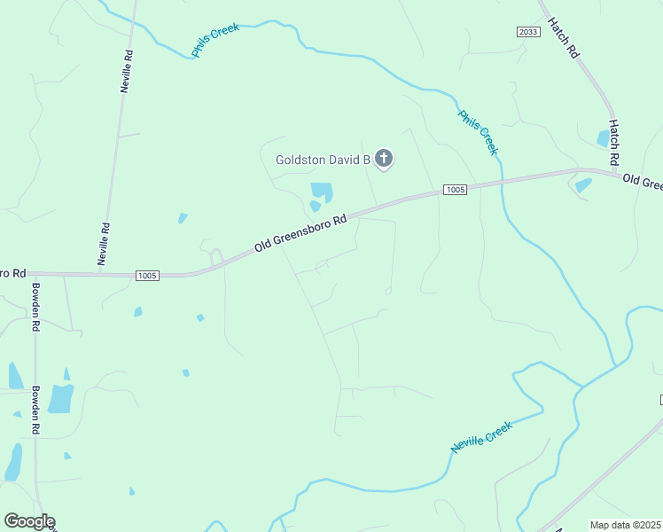 map of restaurants, bars, coffee shops, grocery stores, and more near 1316 Johnson Lane in Chapel Hill