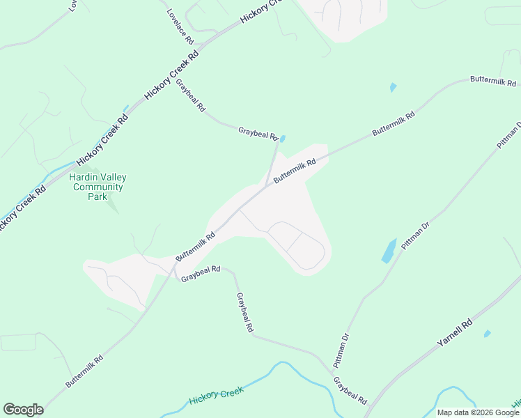 map of restaurants, bars, coffee shops, grocery stores, and more near 12503 Buttermilk Road in Knoxville