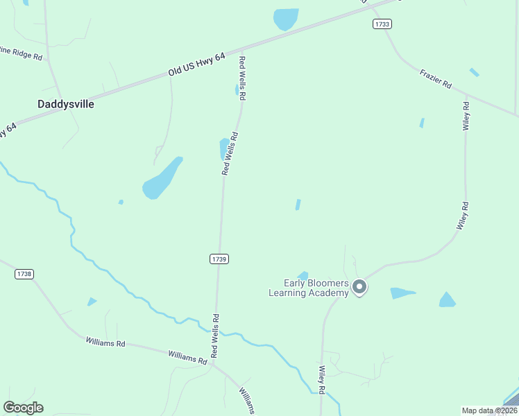 map of restaurants, bars, coffee shops, grocery stores, and more near 251 Red Wells Road in Spring Hope