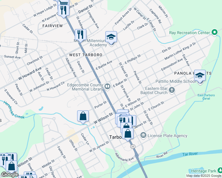 818 Saint Andrew Street, Tarboro NC Walk Score