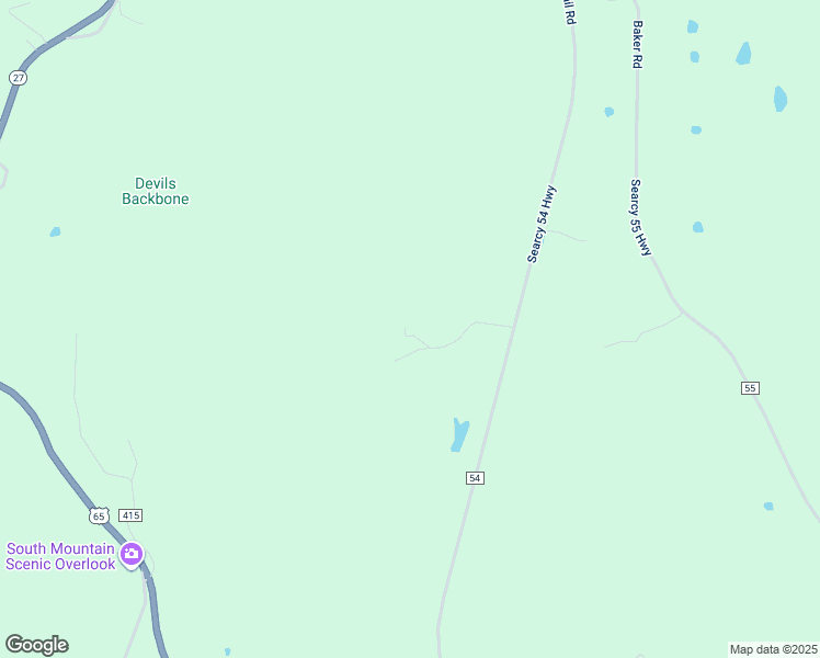 map of restaurants, bars, coffee shops, grocery stores, and more near 897 Rail Road in Leslie