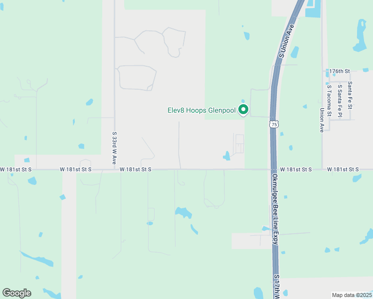 map of restaurants, bars, coffee shops, grocery stores, and more near 2333 West 181th Street in Mounds