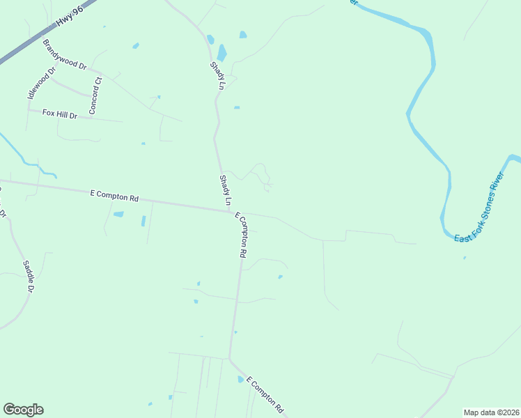 map of restaurants, bars, coffee shops, grocery stores, and more near 2981 Briarwood Drive in Murfreesboro