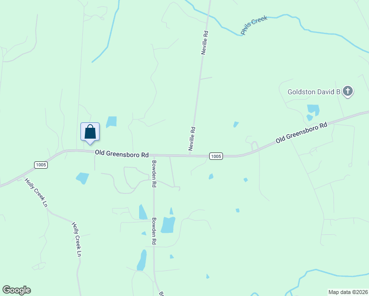 map of restaurants, bars, coffee shops, grocery stores, and more near 1604 State Road 1945 in Chapel Hill