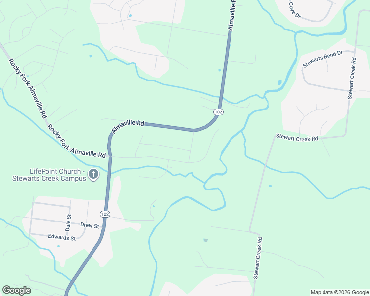 map of restaurants, bars, coffee shops, grocery stores, and more near 7006 Silver Fox Street in Smyrna