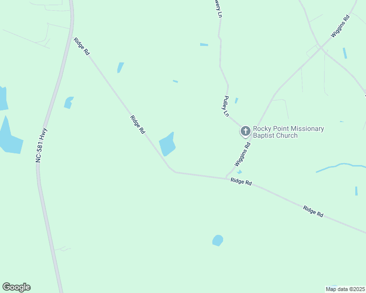 map of restaurants, bars, coffee shops, grocery stores, and more near 3605 Ridge Road in Spring Hope