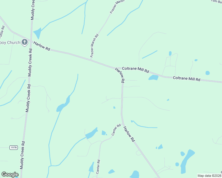 map of restaurants, bars, coffee shops, grocery stores, and more near 8303 Harlow Road in Archdale