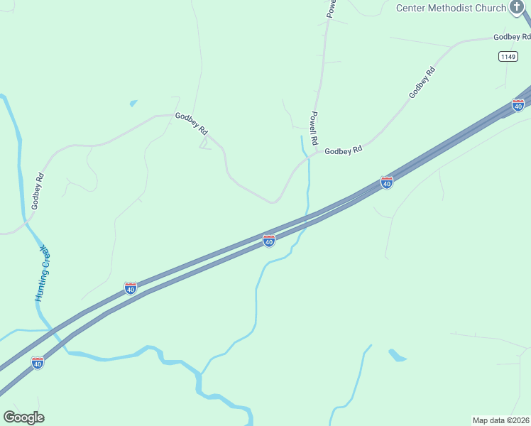 map of restaurants, bars, coffee shops, grocery stores, and more near 567 Godbey Road in Mocksville