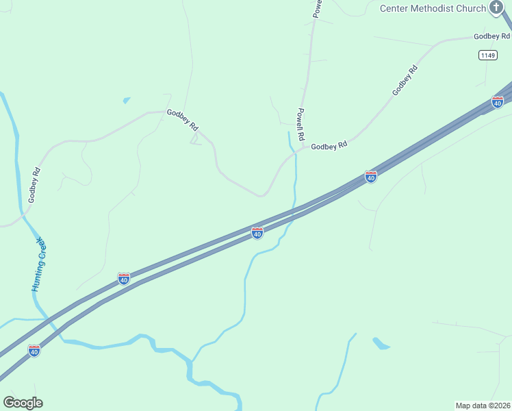 map of restaurants, bars, coffee shops, grocery stores, and more near 567 Godbey Road in Mocksville