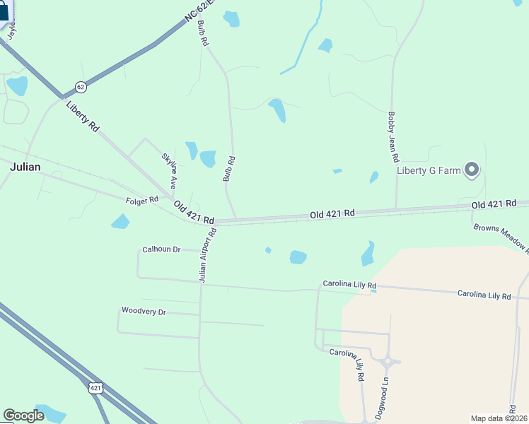 map of restaurants, bars, coffee shops, grocery stores, and more near 8920 Old 421 Road in Julian