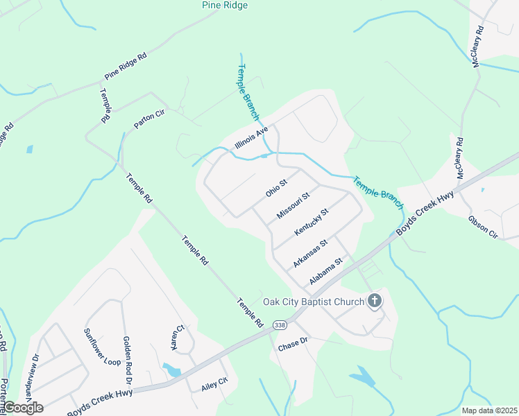 map of restaurants, bars, coffee shops, grocery stores, and more near 175 Illinois Avenue in Seymour