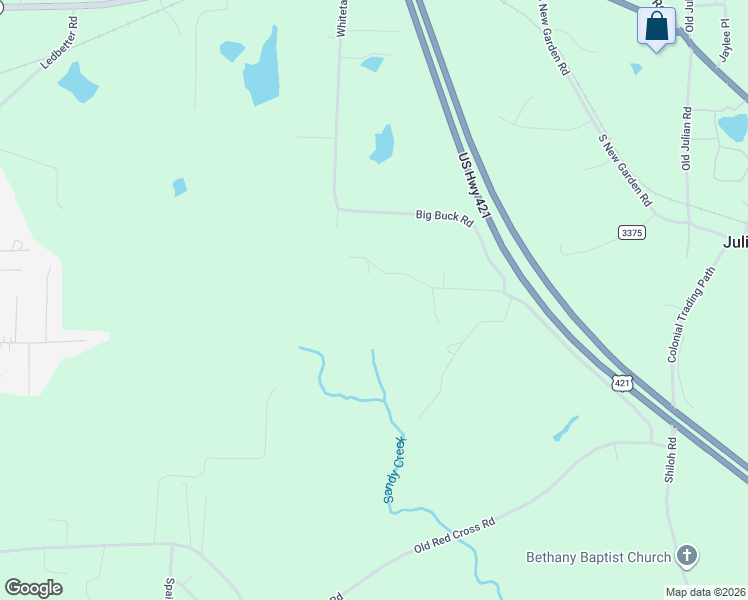 map of restaurants, bars, coffee shops, grocery stores, and more near 6119 Harold Meadow Road in Julian