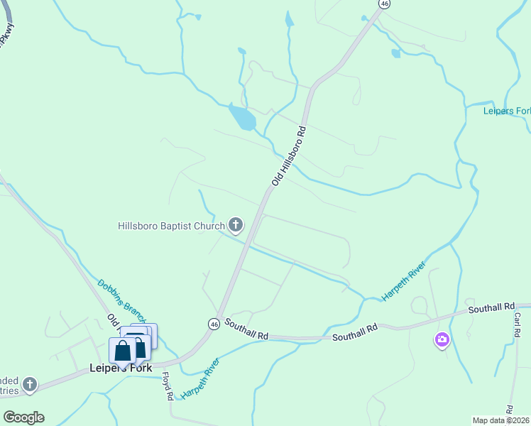 map of restaurants, bars, coffee shops, grocery stores, and more near 4017-4099 Old Hillsboro Road in Franklin