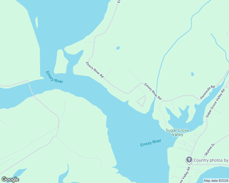 map of restaurants, bars, coffee shops, grocery stores, and more near 644 Emory River Road in Harriman