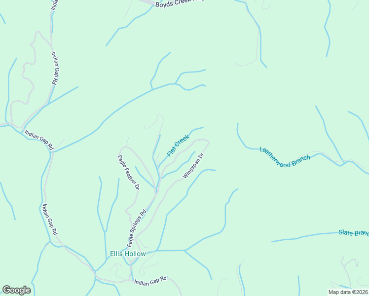map of restaurants, bars, coffee shops, grocery stores, and more near 2317 Wingspan Drive in Sevierville