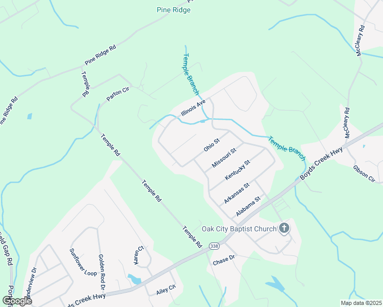 map of restaurants, bars, coffee shops, grocery stores, and more near 202 Illinois Avenue in Seymour