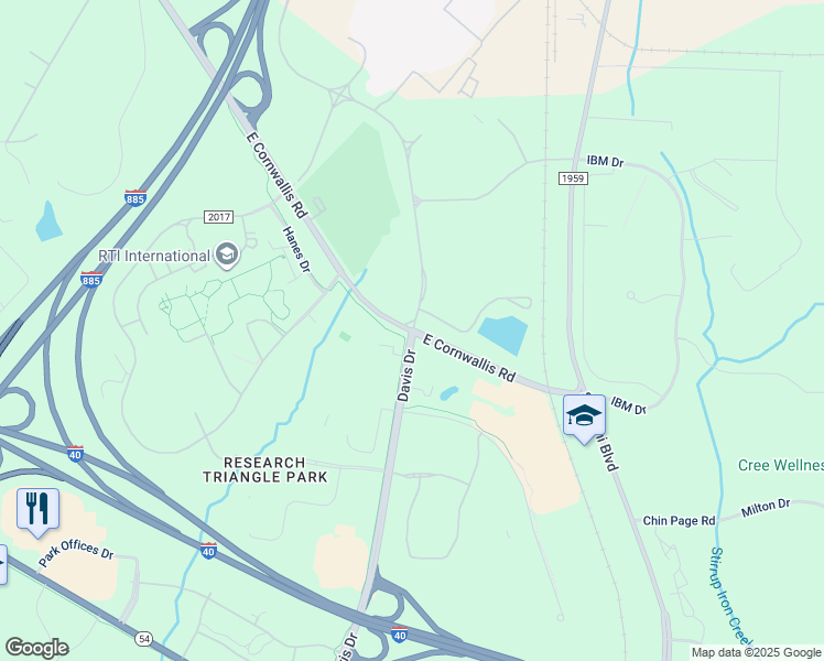 3039 E Cornwallis Rd, Durham NC Walk Score