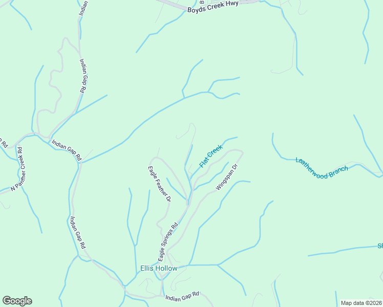 map of restaurants, bars, coffee shops, grocery stores, and more near 1688 Eagle Springs Road in Sevierville
