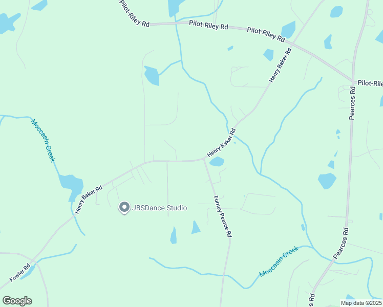 map of restaurants, bars, coffee shops, grocery stores, and more near 376 Henry Baker Road in Zebulon