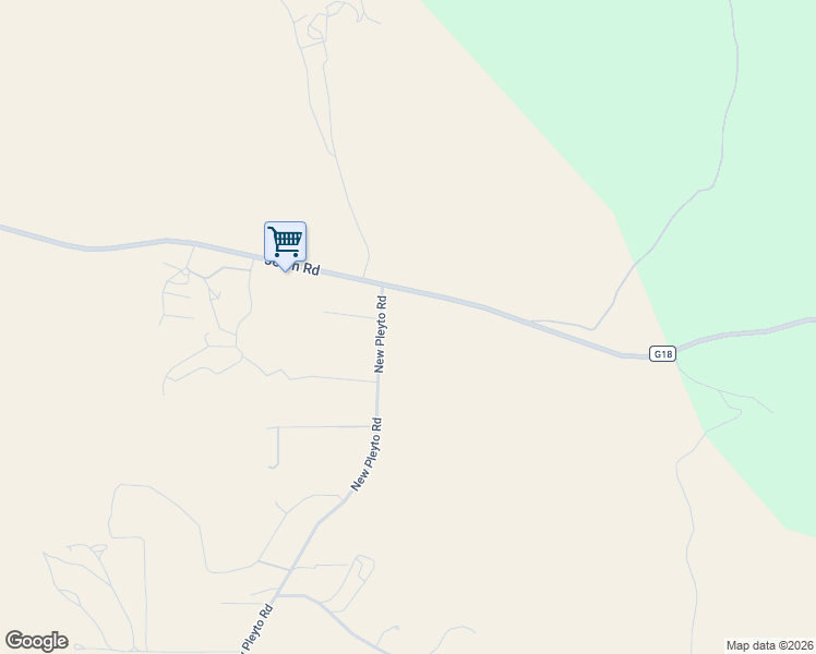 map of restaurants, bars, coffee shops, grocery stores, and more near 70255 New Pleyto Road in Bradley