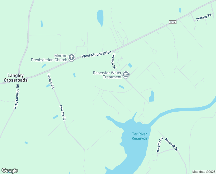 map of restaurants, bars, coffee shops, grocery stores, and more near 5821-5849 Daughtridge Road in Rocky Mount